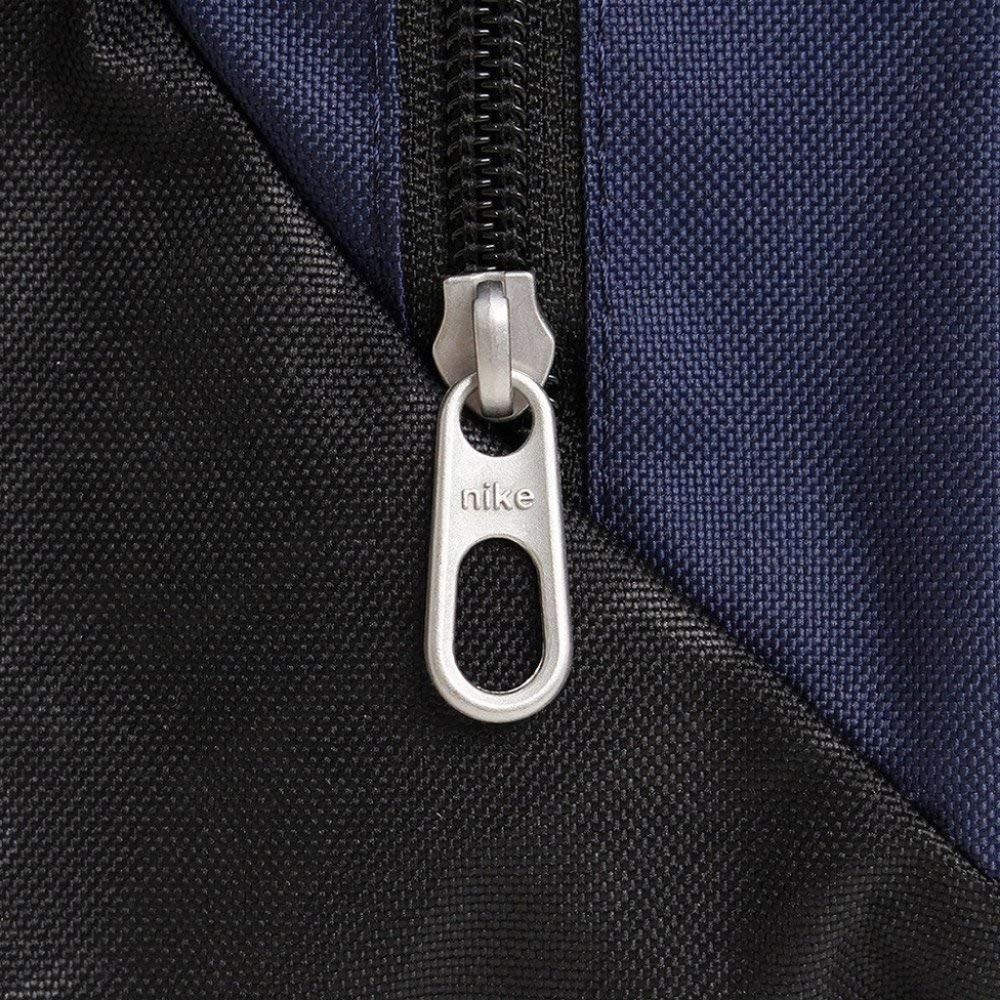 NIKE Brasilia 6 Medium Duffel Bag Navy Swoosh NWOT - Picture 2 of 4